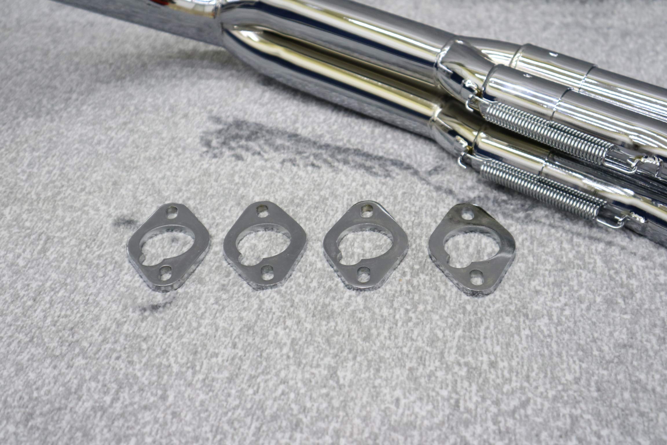 Amazon | ゼファー400 マフラー / (DJガニマタ6分割メッキ)50.8π