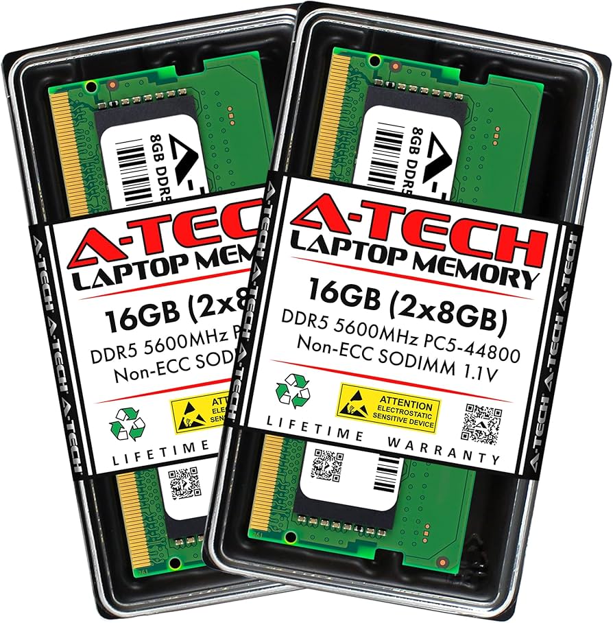 A-Tech 16GB Kit (2x8GB) RAM for MSI Prestige 14 AI Evo C1M, C1MG