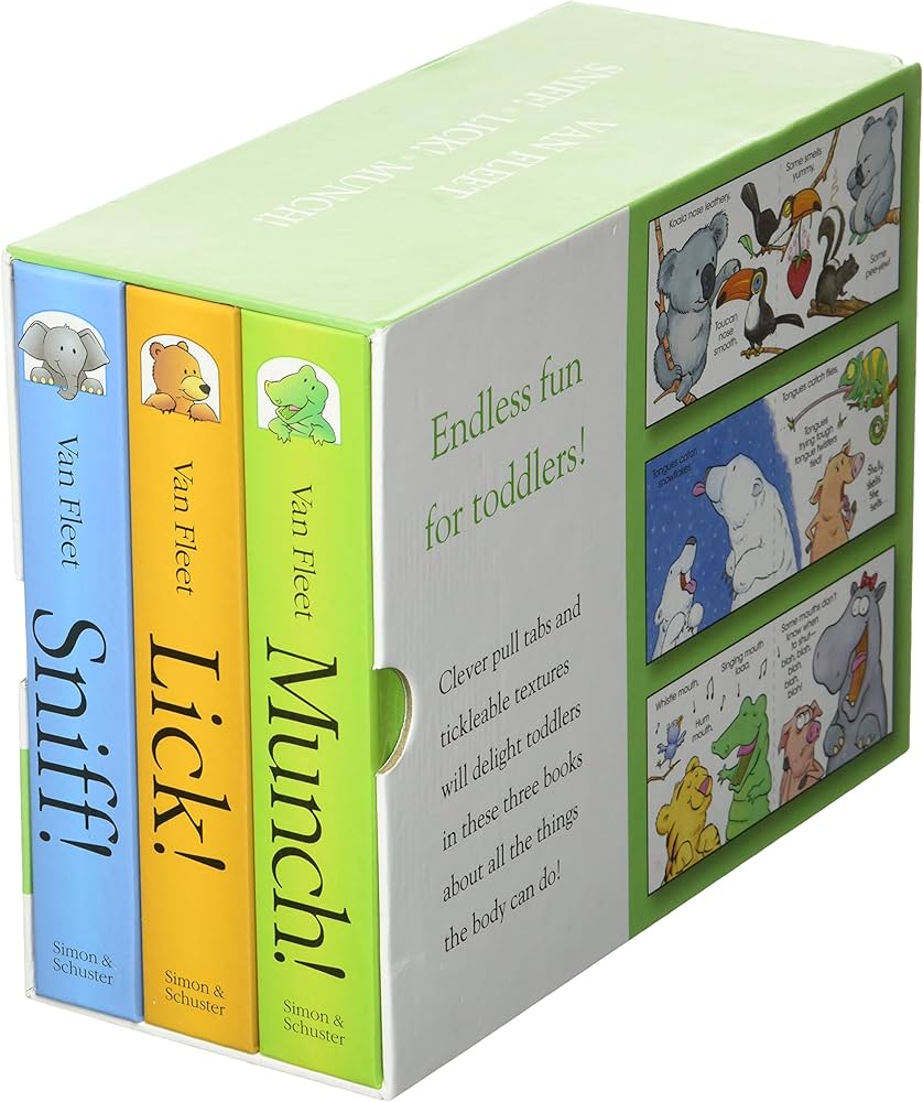 Amazon.com: Van Fleet Sniff! Lick! Munch! (Boxed Set): Sniff