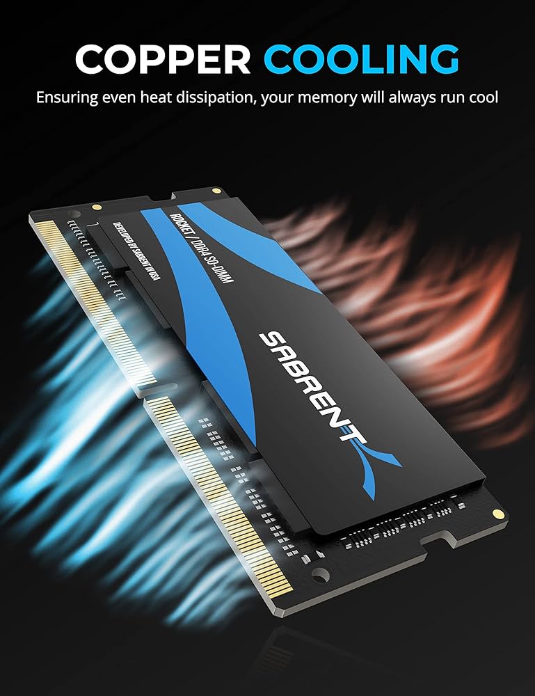 Amazon | SABRENT ロケット 16GB DDR4 SO-DIMM 3200MHzメモリ