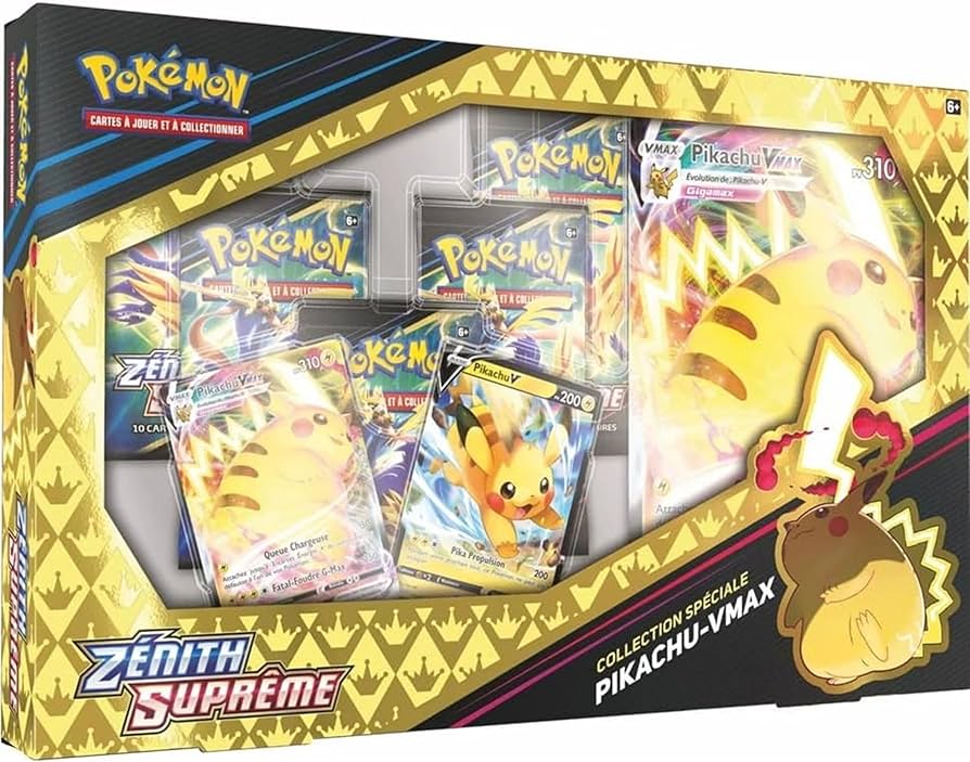 Amazon.com: Pokemon TCG: Crown Zenith Special Collection - Pikachu