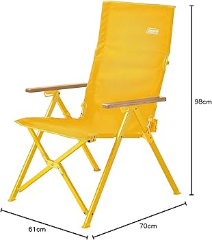 Amazon.co.jp: コールマン(Coleman) チェア レイチェア イエロー