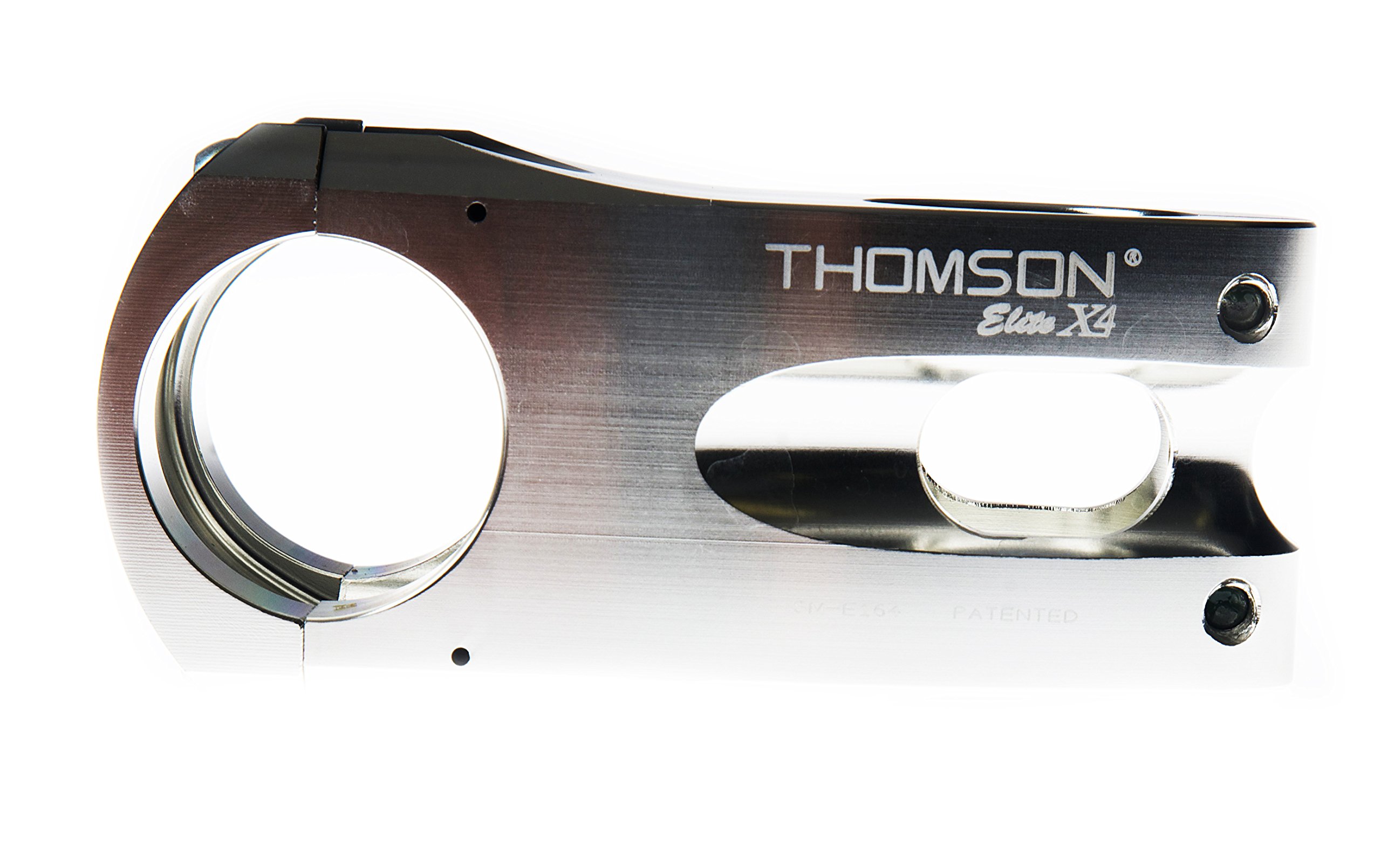 Amazon | THOMSON(トムソン) MTB STEM X4 31.8 60mm 0°SILVER SME164SL