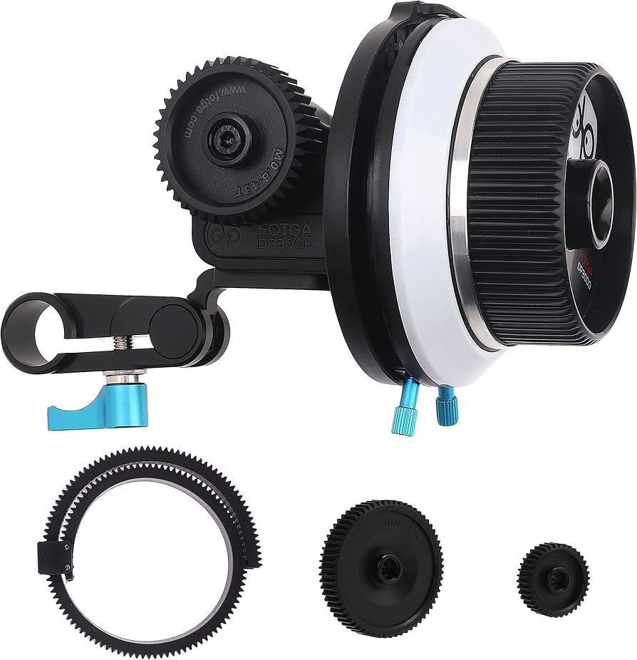 Amazon.com : Fotga DP3000 Compact Single 15mm Rail A/B Stops Lens