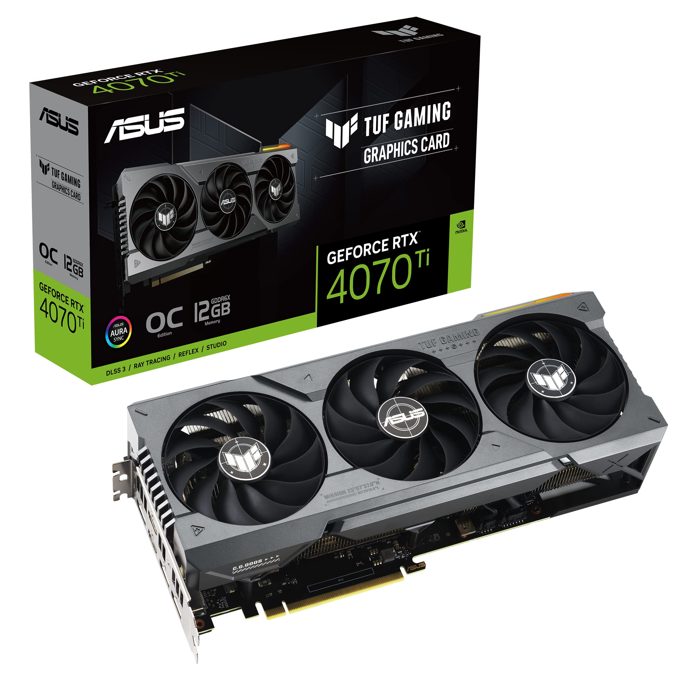 Amazon.com: ASUS TUF Gaming NVIDIA GeForce RTX™ 4070 Ti OC Edition