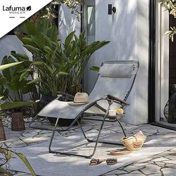 Amazon.com: Lafuma Futura LFM3118 8548 Zero Gravity Outdoor Steel