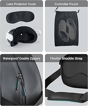 Amazon.com: Syntech Carrying Case Compatible with Meta Quest 3S