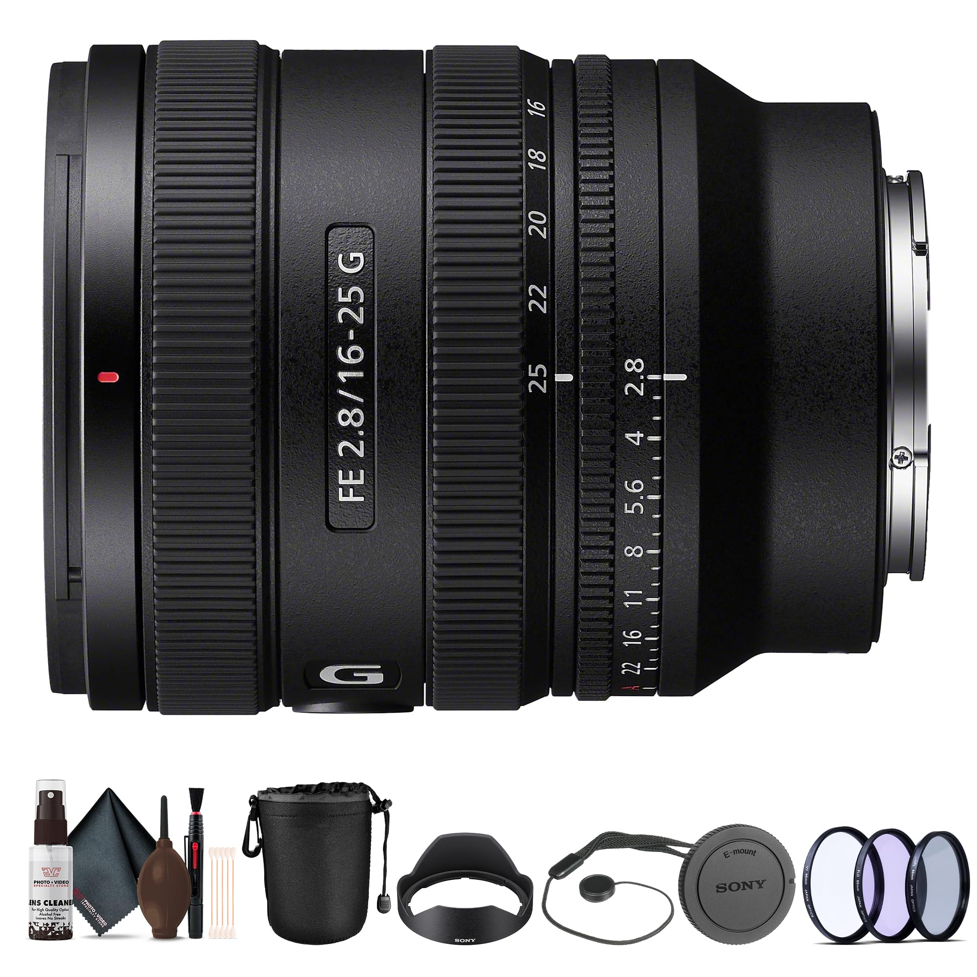 Amazon.com : Sony FE 16-25mm F2.8 G Wide-Angle Zoom Lens (SEL1625G