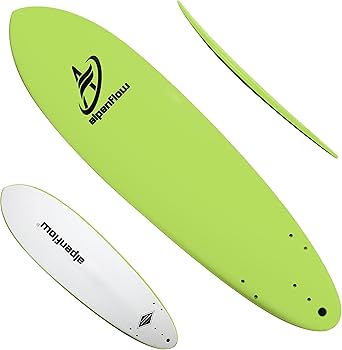 Buy A ALPENFLOW 7' Soft Top Surfboard Foam Surfing Board Surf