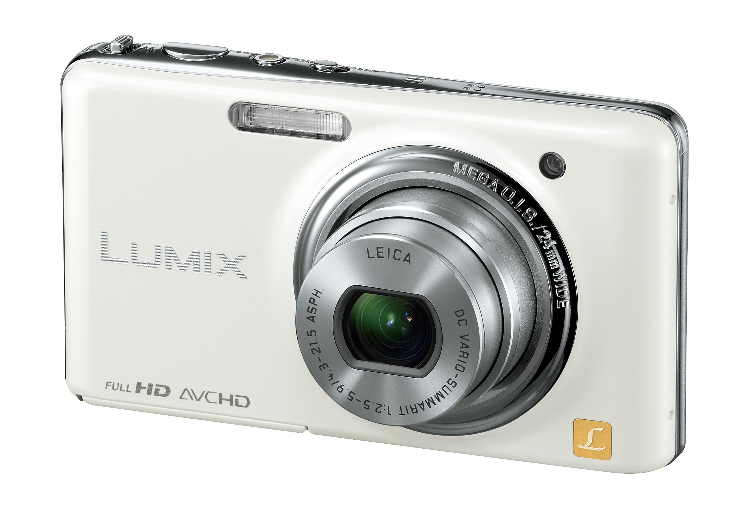 Amazon | パナソニック デジタルカメラ LUMIX FX77 リリーホワイト DMC
