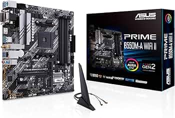 Amazon | ASUS AMD B550 PRIME B550M-A WIFI II (WI-FI) (Ryzen AM4