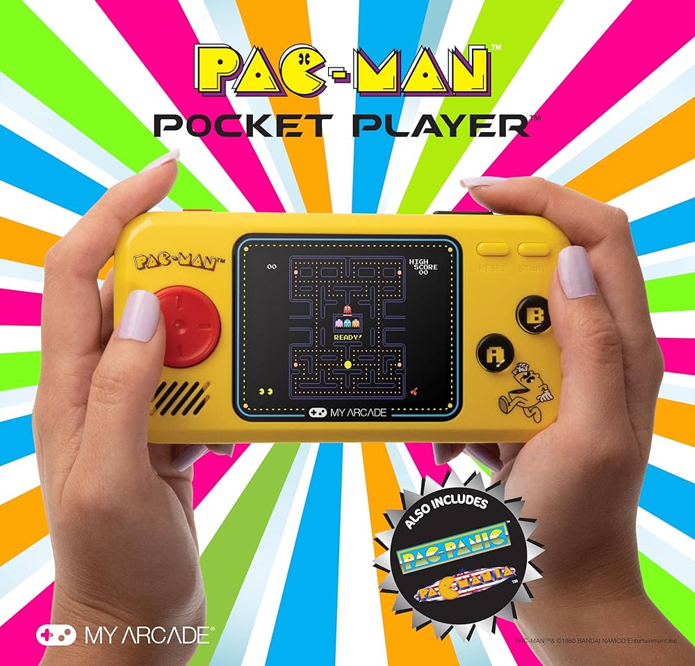 Amazon.com: My Arcade Pocket Player Handheld Game Console Pac-Man