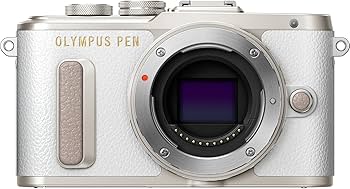 Amazon.com : OM SYSTEM Olympus Pen E-PL8 White Body Only : Electronics