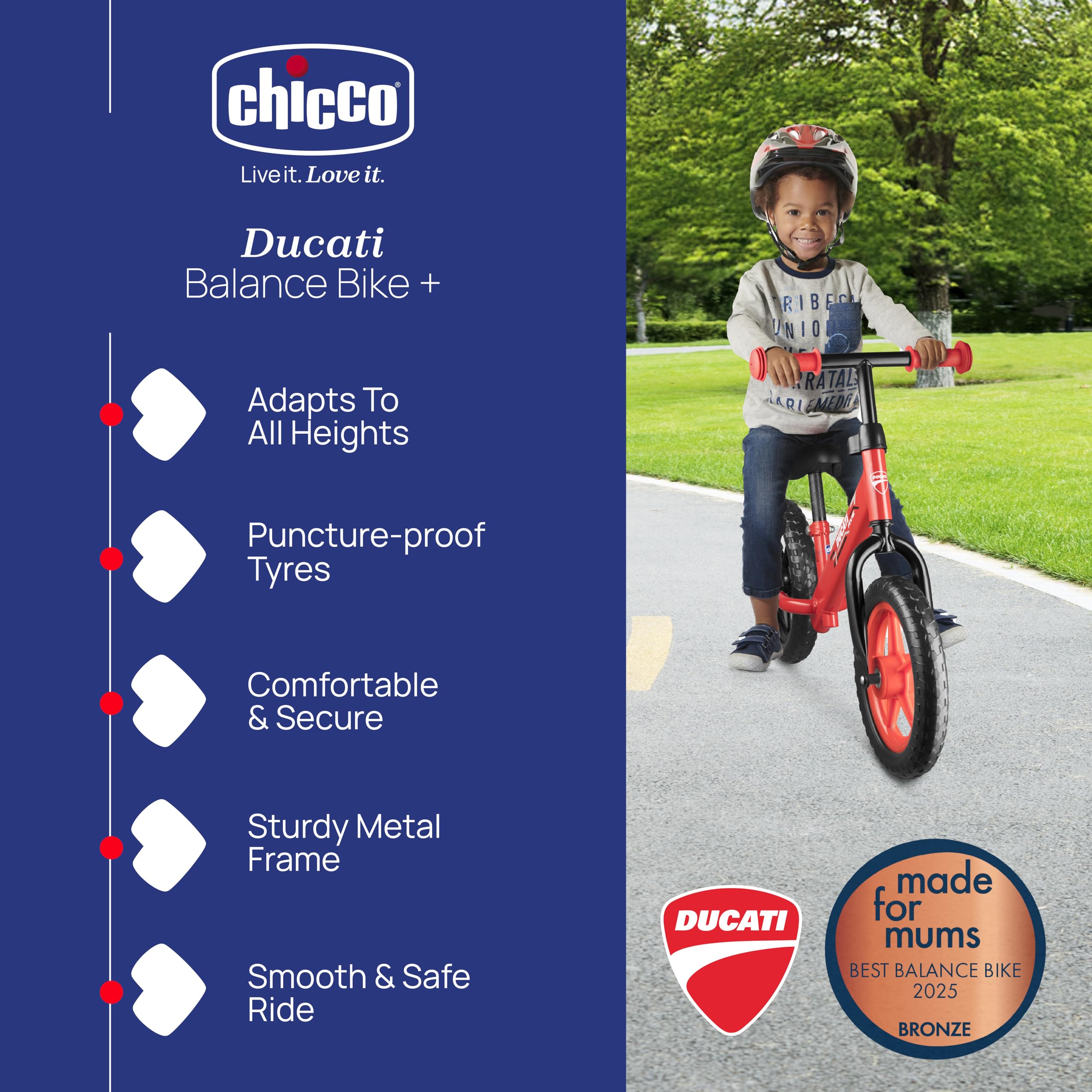 Amazon.co.jp: Ducati Red Bike ドゥカティ レッドバイク キッズバイク