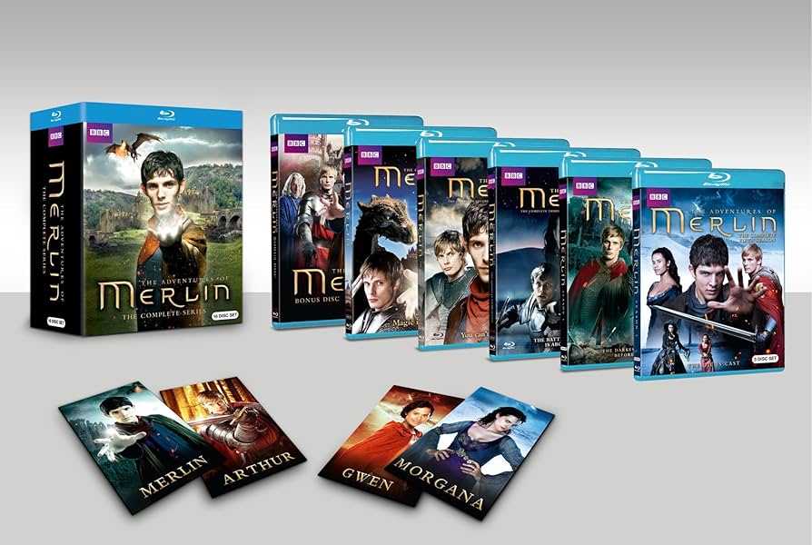 Amazon.com: Merlin: The Complete Series (BD) [Blu-ray] : Various