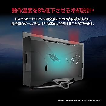 Amazon.co.jp: ASUS 有機EL 4K ゲーミングモニター ROG Swift OLED