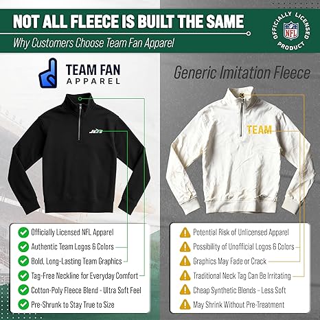 NFL TEAM APPAREL ハーフジップ NFL TEAM APPAREL(チームアパレル