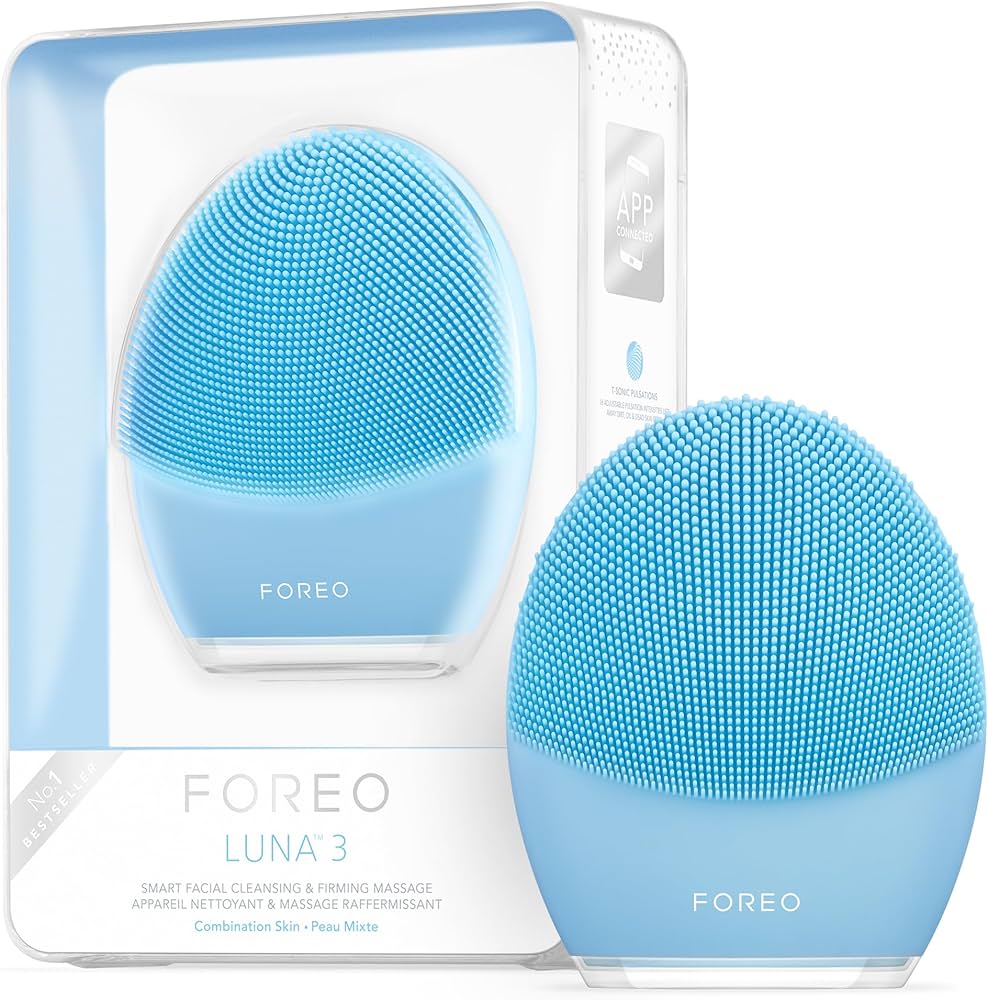 Amazon.com: FOREO LUNA 3 Facial Cleansing Brush | Combination skin