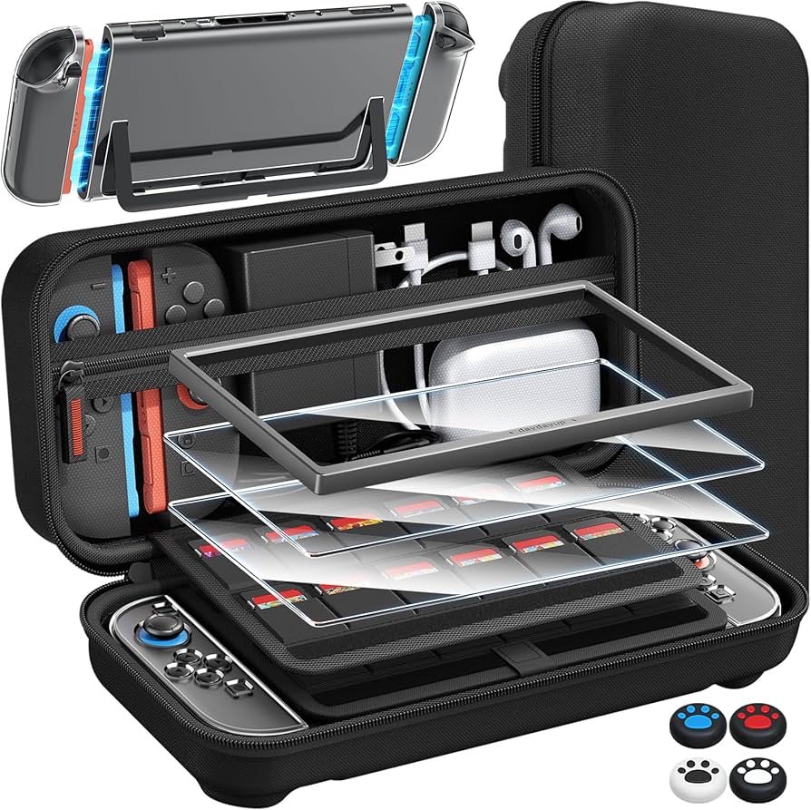 Amazon.co.jp: 【新登場-14in1】Switch 2 専用 ケース 収納スイッチ2