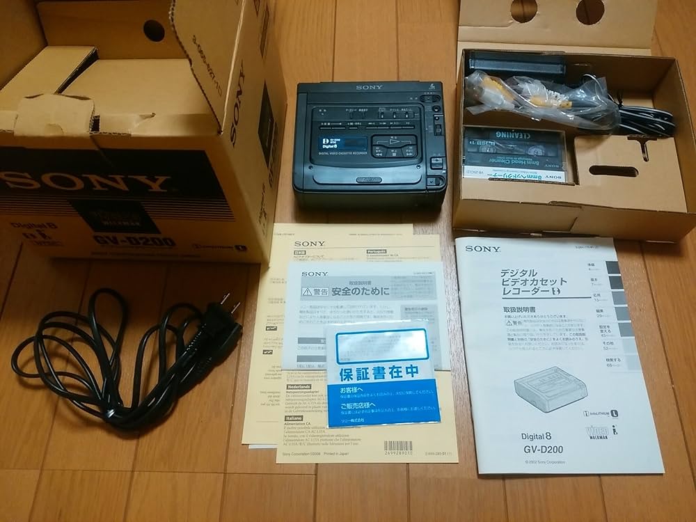 Amazon.co.jp: SONY デジタルビデオカセットレコーダー GV-D200 : 家電