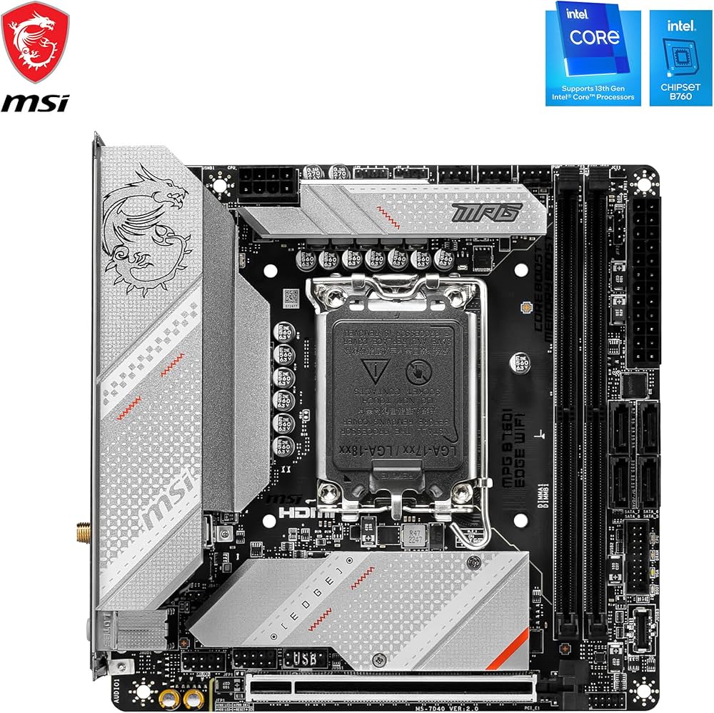 Amazon | MSI MPG B760I Edge WiFi マザーボード Intel B760 LGA 1700