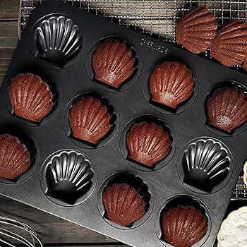 Amazon | CHEFMADE 貝型マドレーヌ型 カップケーキ型 12個取り ケーキ