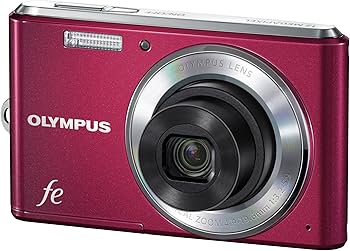 Amazon | OLYMPUS デジタルカメラ FE-4050 レッド 光学4倍ズーム FE