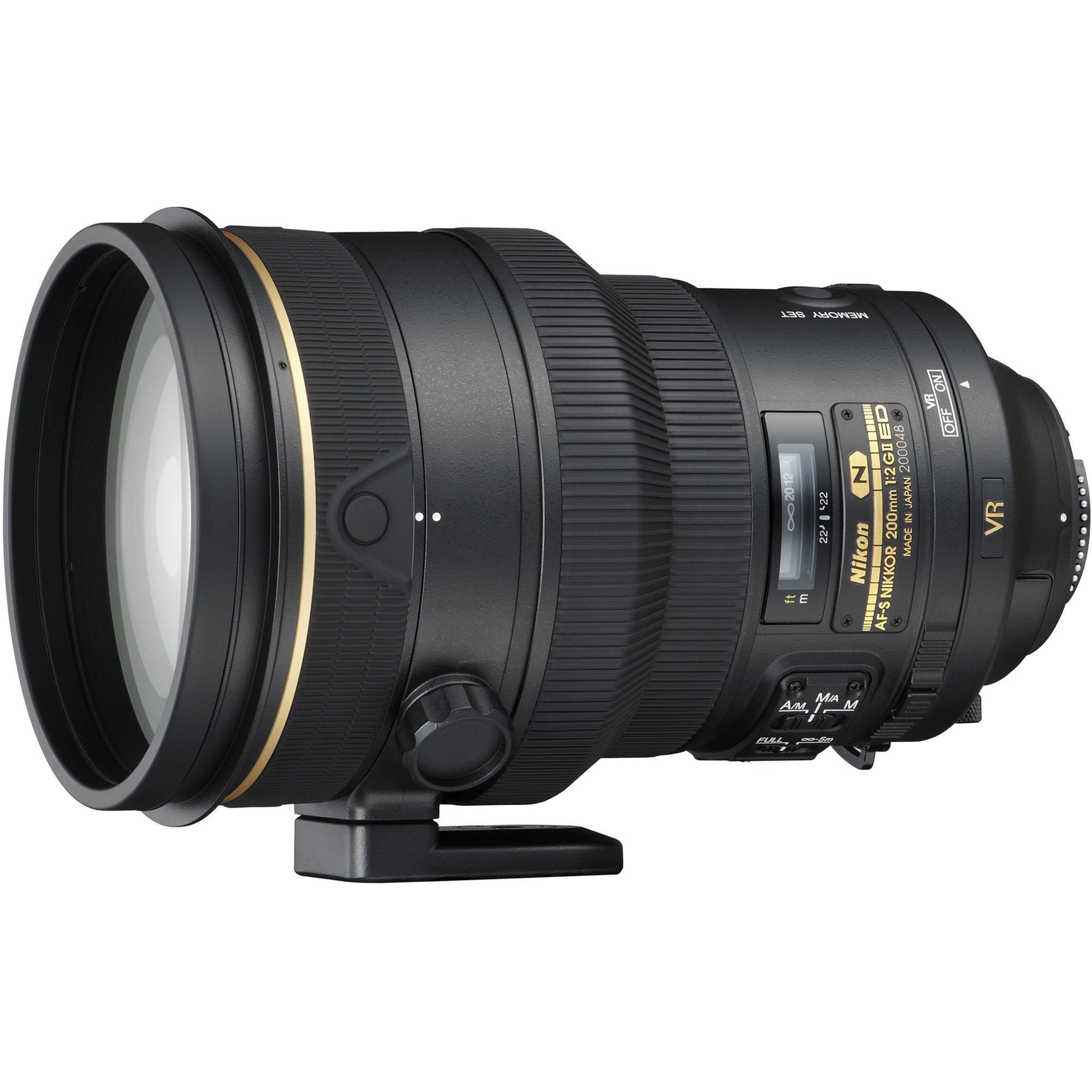 Amazon.com : Nikon AF FX NIKKOR 200mm f/2G ED Vibration Reduction