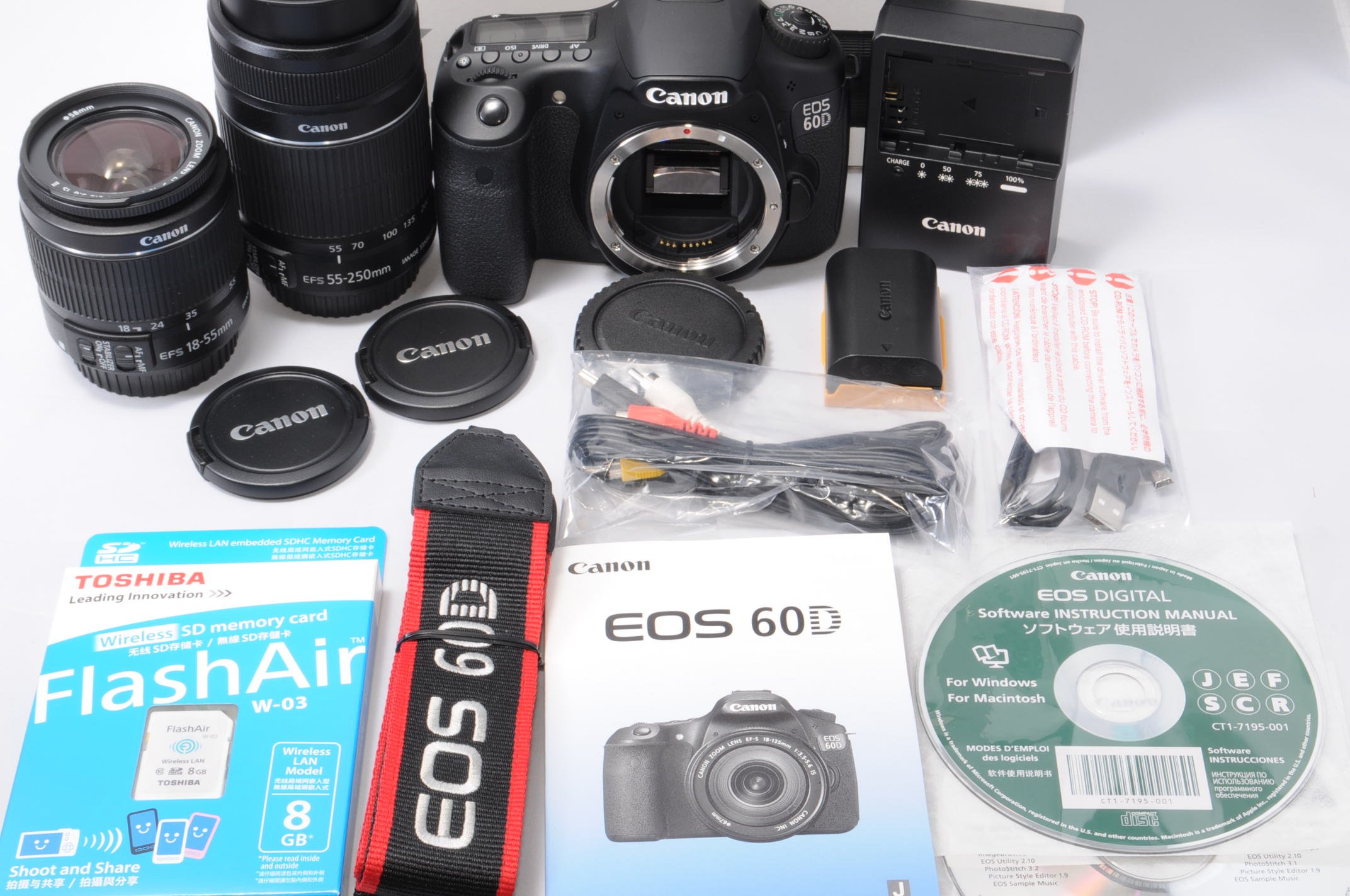 Amazon.com : Canon Digital SLR Camera EOS 60D with EF-S18-55mm