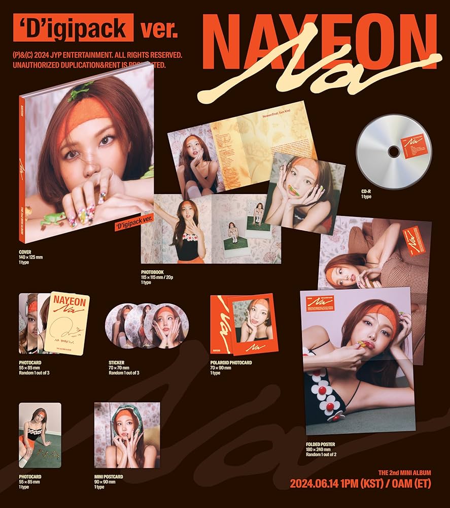 NAYEON (TWICE) - NA[`D'igipack ver.] - Amazon.com Music