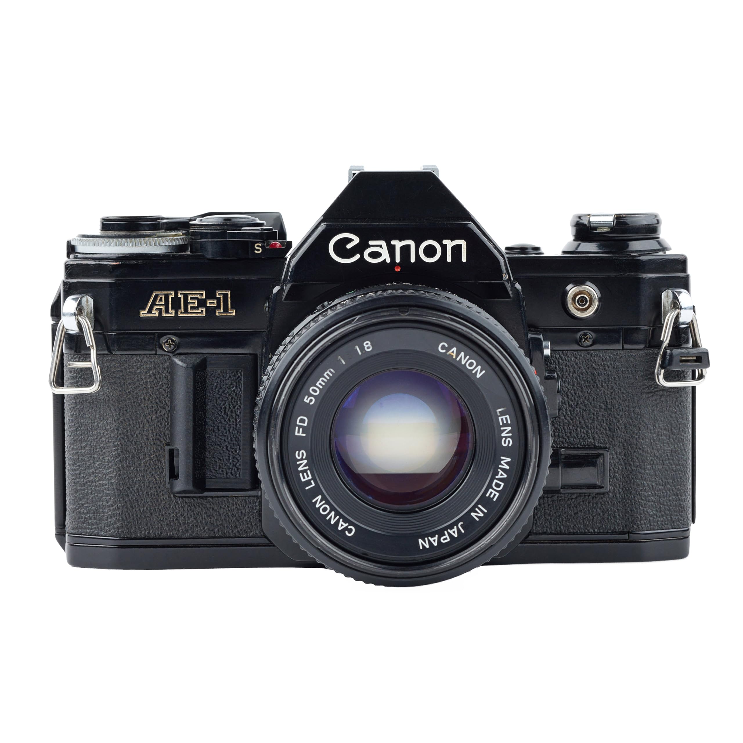 Amazon.com : Canon AE-1 35mm SLR Film Manual Focus Camera (Black