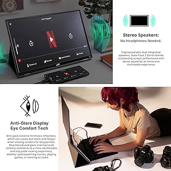 Amazon.co.jp: Mobile Pixels Duex Float 2.0 Pro ポータブルモニター