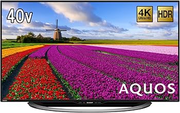 Amazon | シャープ 40V型 4K対応液晶テレビ AQUOS LC-40U45 HDR対応