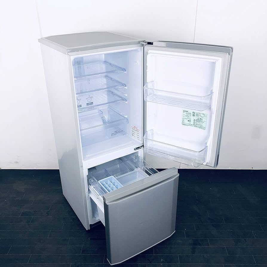 Amazon.co.jp: 三菱 146L 2ドア ノンフロン冷蔵庫 MR-P15Z-S シルバー