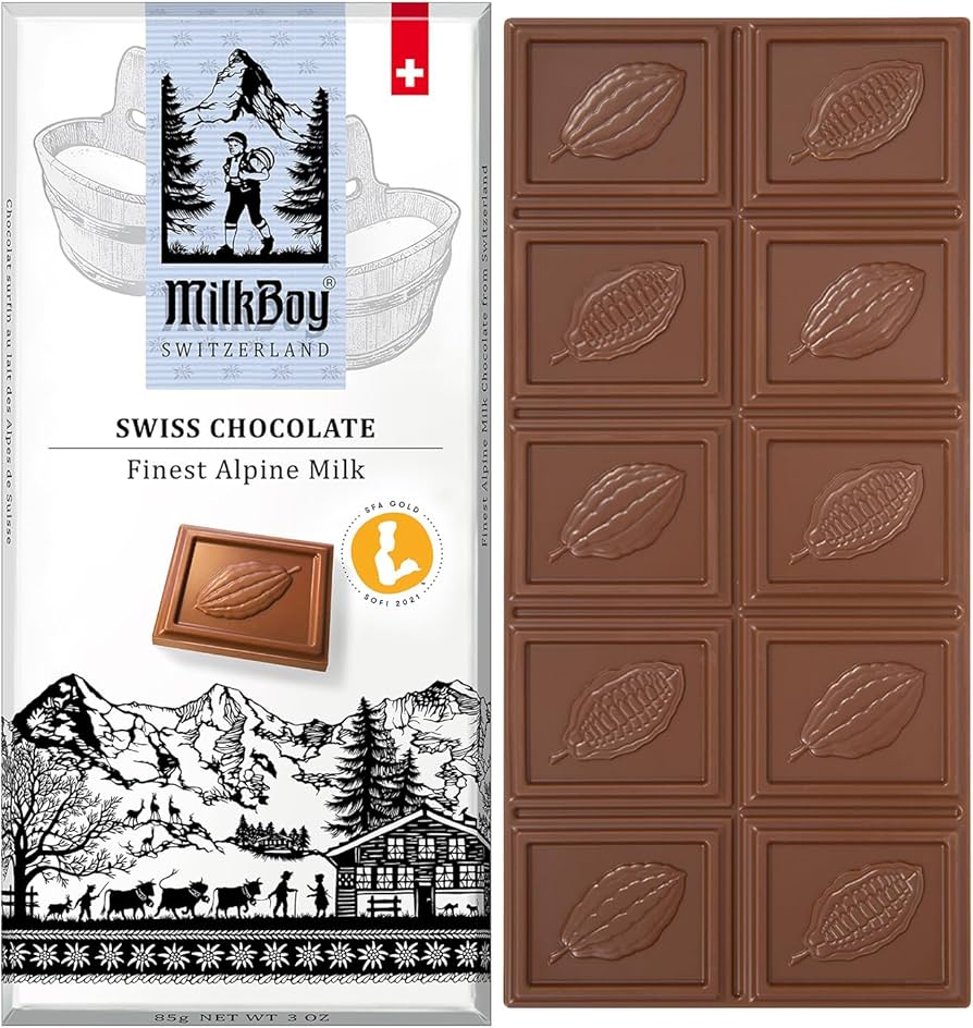 Amazon.com : Milkboy Swiss Chocolates Chocolate Bars - Premium