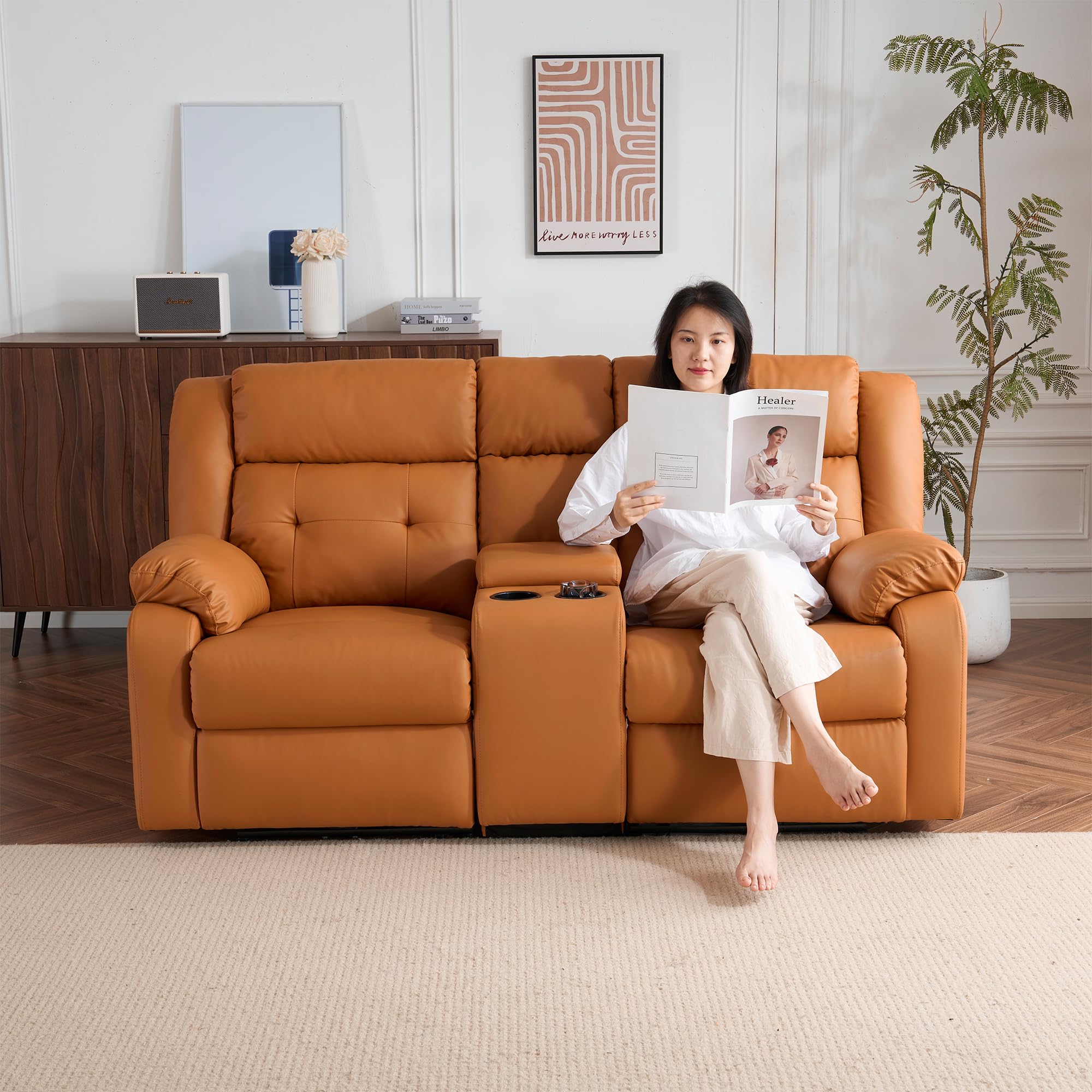 Amazon｜SOFTSEA リクライニングソファ 2.5人掛け 150度