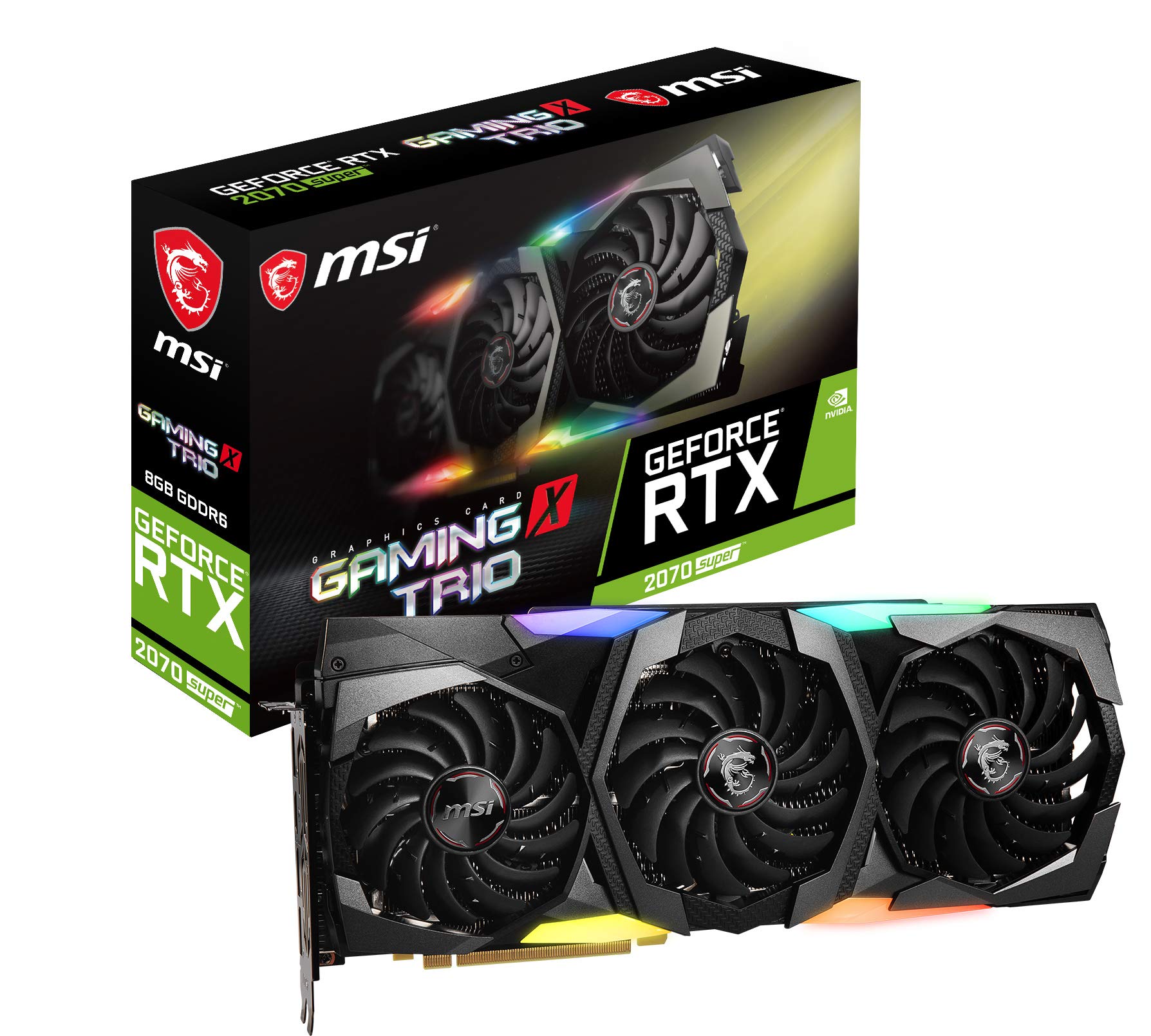 Amazon | MSI GeForce RTX 2070 SUPER GAMING X TRIO グラフィックス