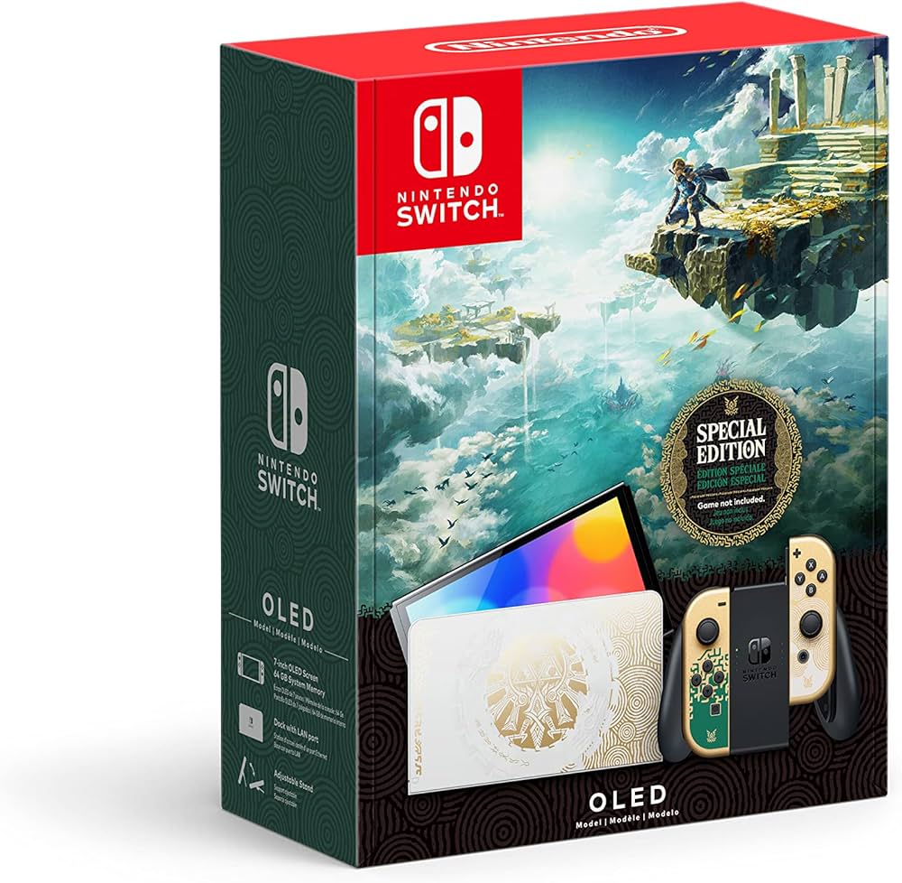 Amazon.com: Nintendo Switch – OLED Model - The Legend of Zelda