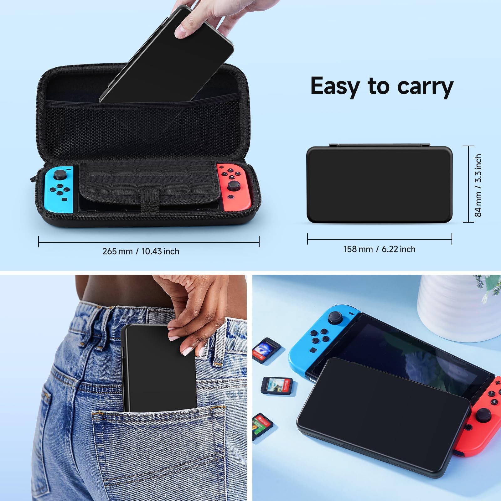 Amazon.com: JINGDU 24-Slot Switch Game Card Case Compatible with