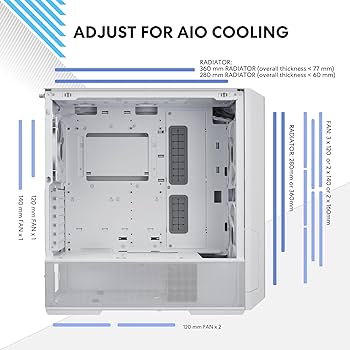 Amazon | Lian LIANLI E-ATX対応ミドルタワーPCケース LANCOOL 216 RW
