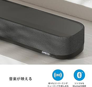 Amazon.co.jp: ゼンハイザー(Sennheiser) AMBEO Soundbar Mini
