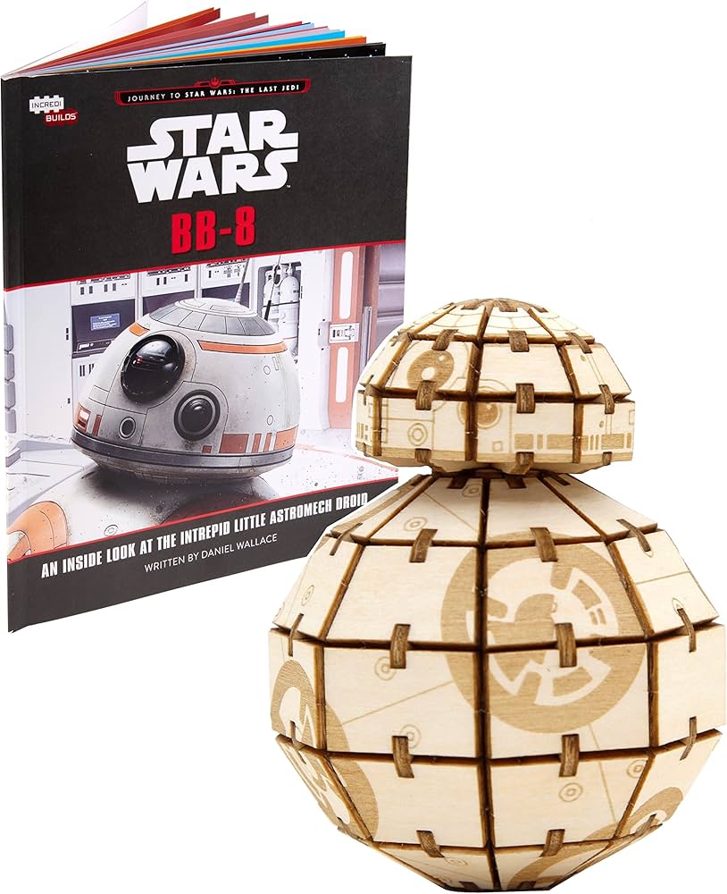 Amazon.com: Star Wars BB-8 3D Wood Puzzle & Model Figure Kit (81
