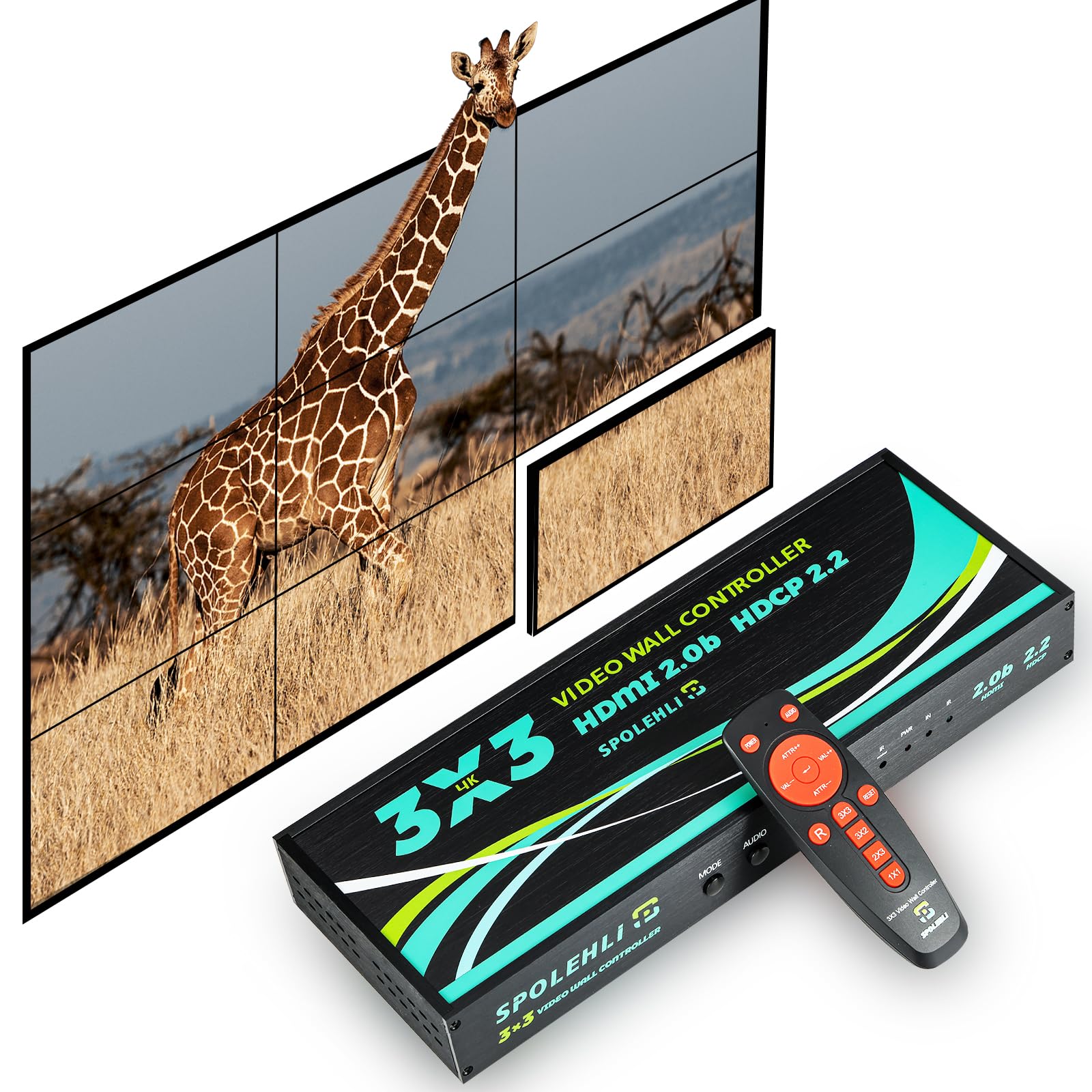 Amazon.co.jp: Spolehli: ビデオウォールコントローラー
