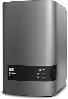 Amazon | WD HDD 外付けハードディスク 8TB My Book Duo WDBLWE0080JCH