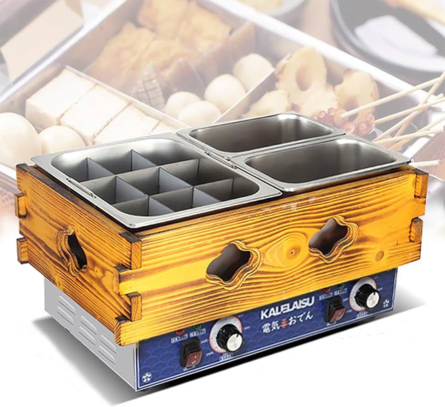 Amazon | 電気おでん鍋 業務用12L おでん鍋 仕切り付 おでん