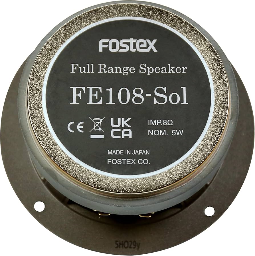 Amazon | FOSTEX 10cm コーン形フルレンジ ユニット(1台) FE108-Sol