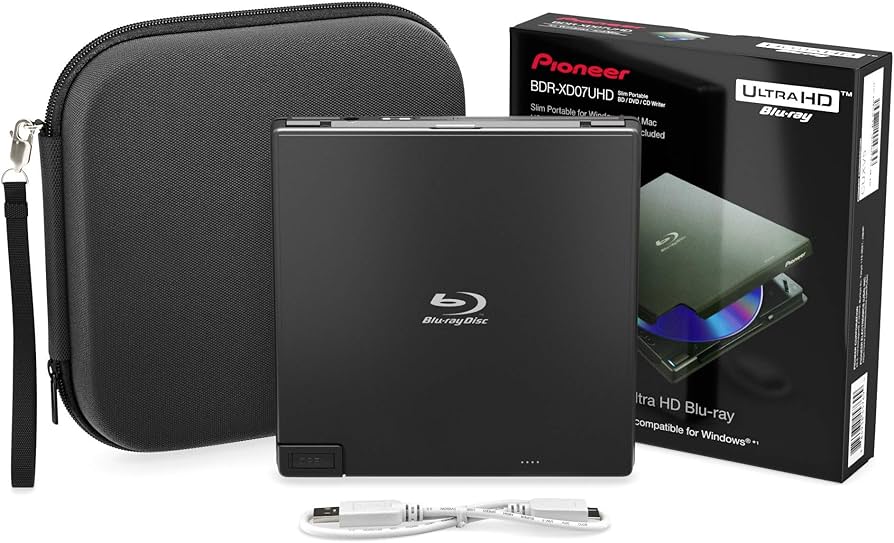 Amazon.co.jp: Pioneer BDR-XD07UHD 4K ブルーレイポータブルバーナー