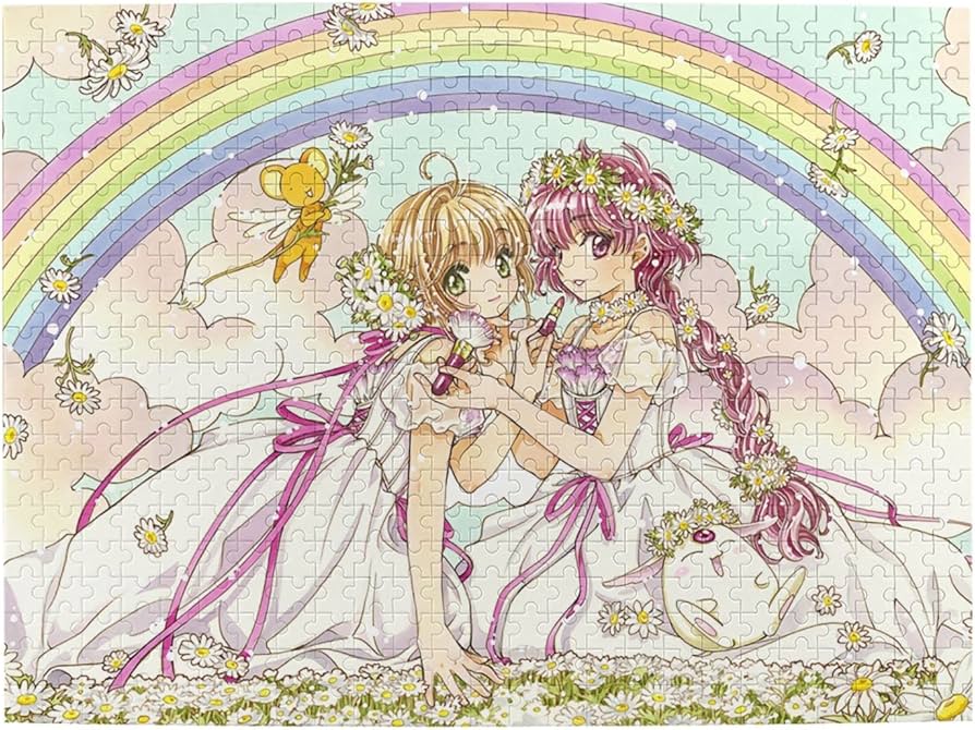 Amazon | カードキャプターさくら 500ピースのジグソーパズル 板パズル