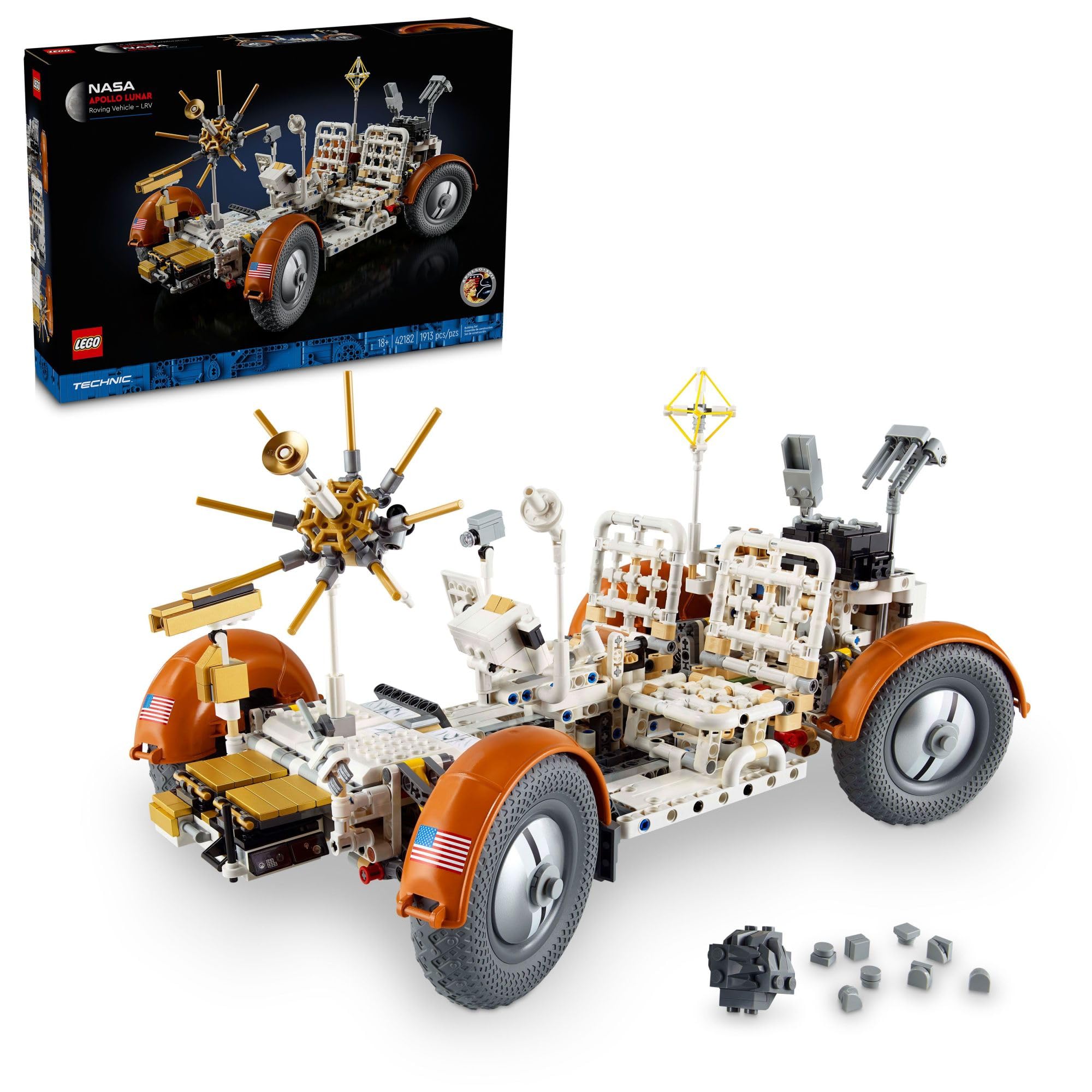 Amazon.co.jp: LEGO Technic NASA アポロ 月面ロービングビークル LRV