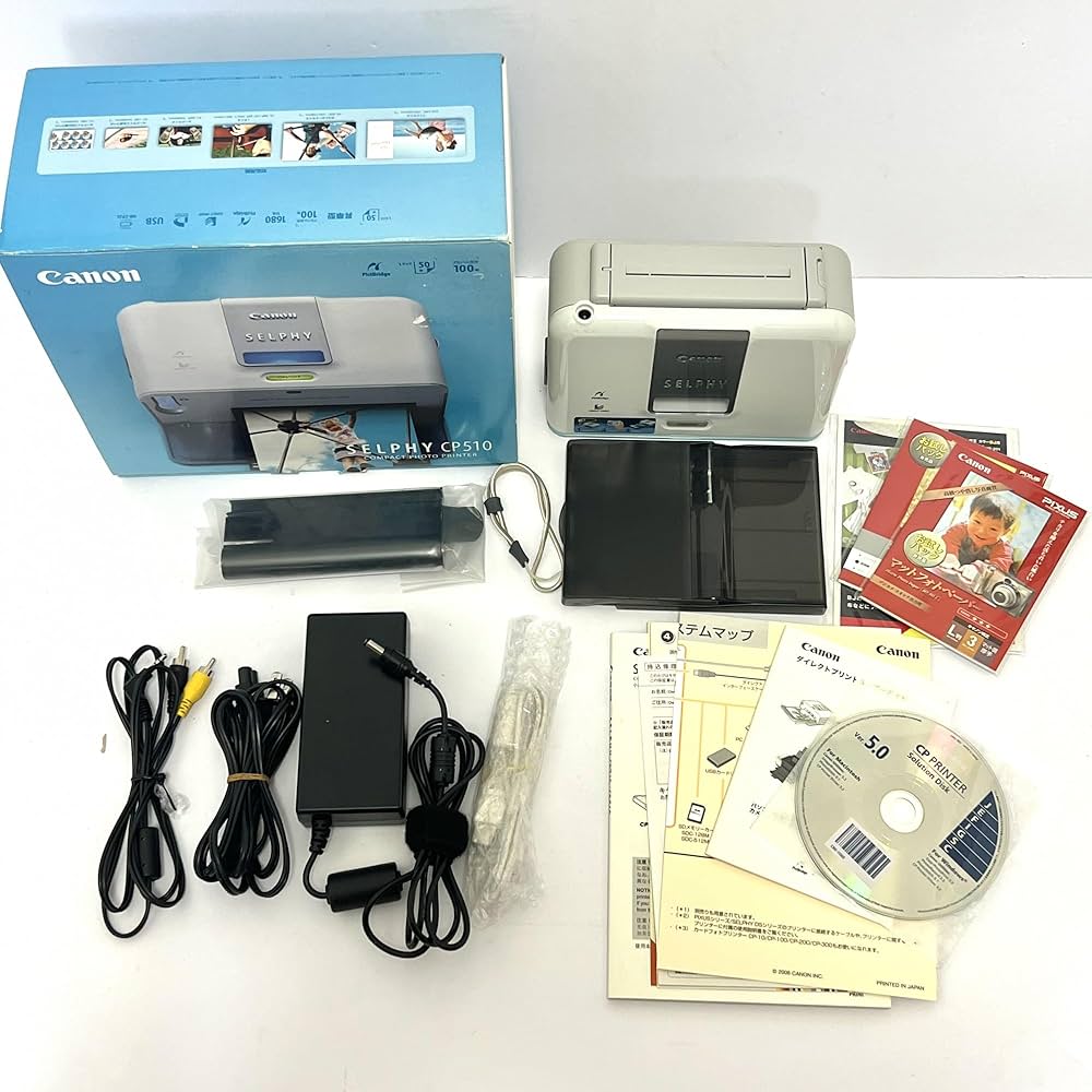 Amazon.co.jp: Canon コンパクトフォトプリンター SELPHY CP510